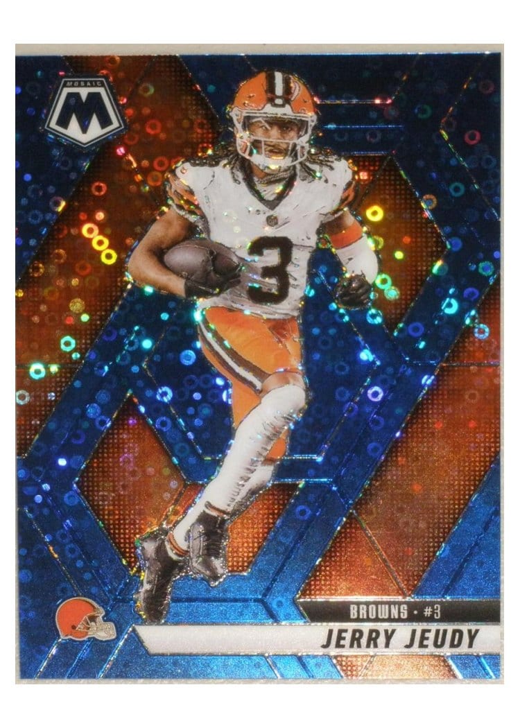 2025 Panini Mosaic Base Set Jerry Jeudy #83 card