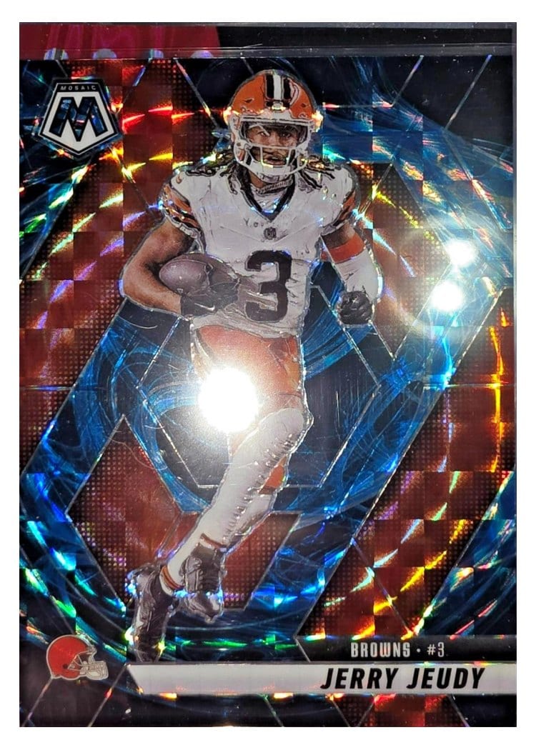 2025 Panini Mosaic Base Set Jerry Jeudy #83 card