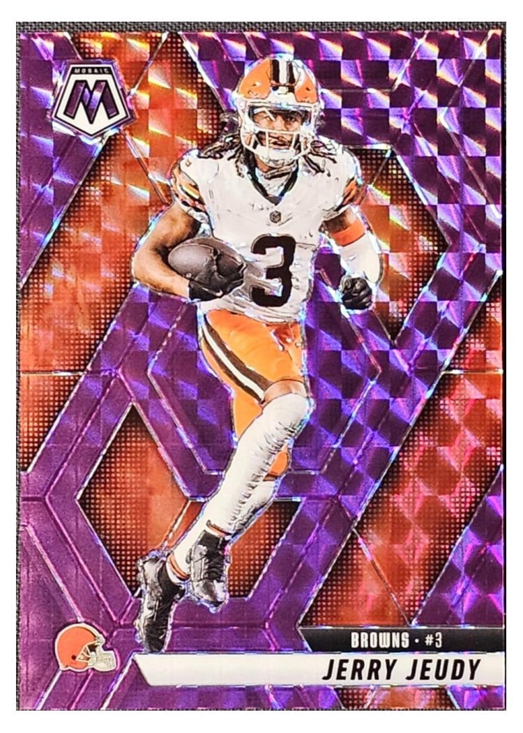 2025 Panini Mosaic Base Set Jerry Jeudy #83 card