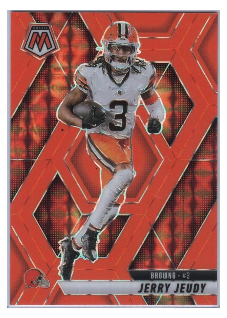 2025 Panini Mosaic Base Set Jerry Jeudy #83 card