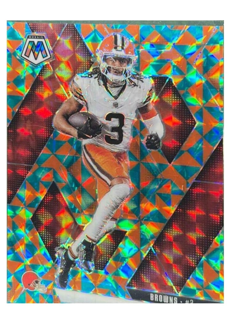 2025 Panini Mosaic Base Set Jerry Jeudy #83 card