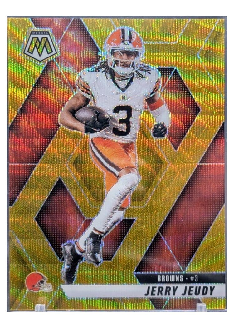 2025 Panini Mosaic Base Set Jerry Jeudy #83 card