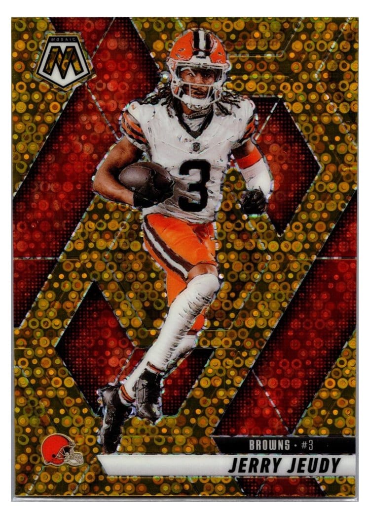 2025 Panini Mosaic Base Set Jerry Jeudy #83 card