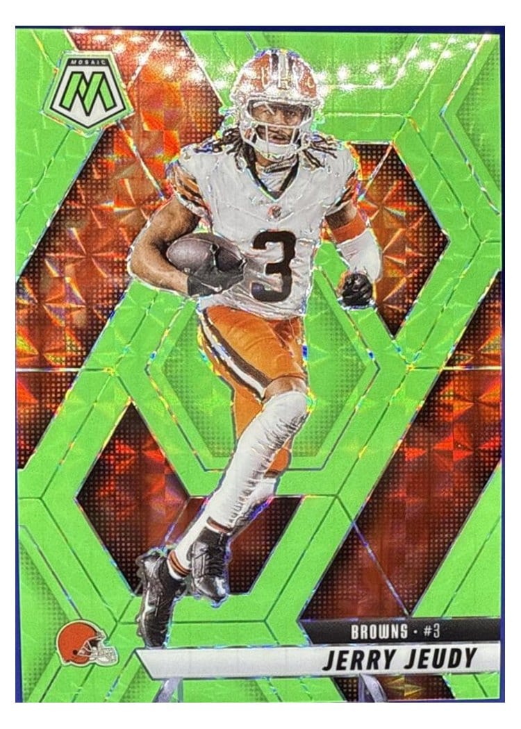 2025 Panini Mosaic Base Set Jerry Jeudy #83 card