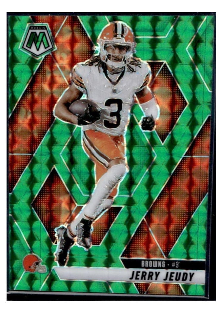 2025 Panini Mosaic Base Set Jerry Jeudy #83 card