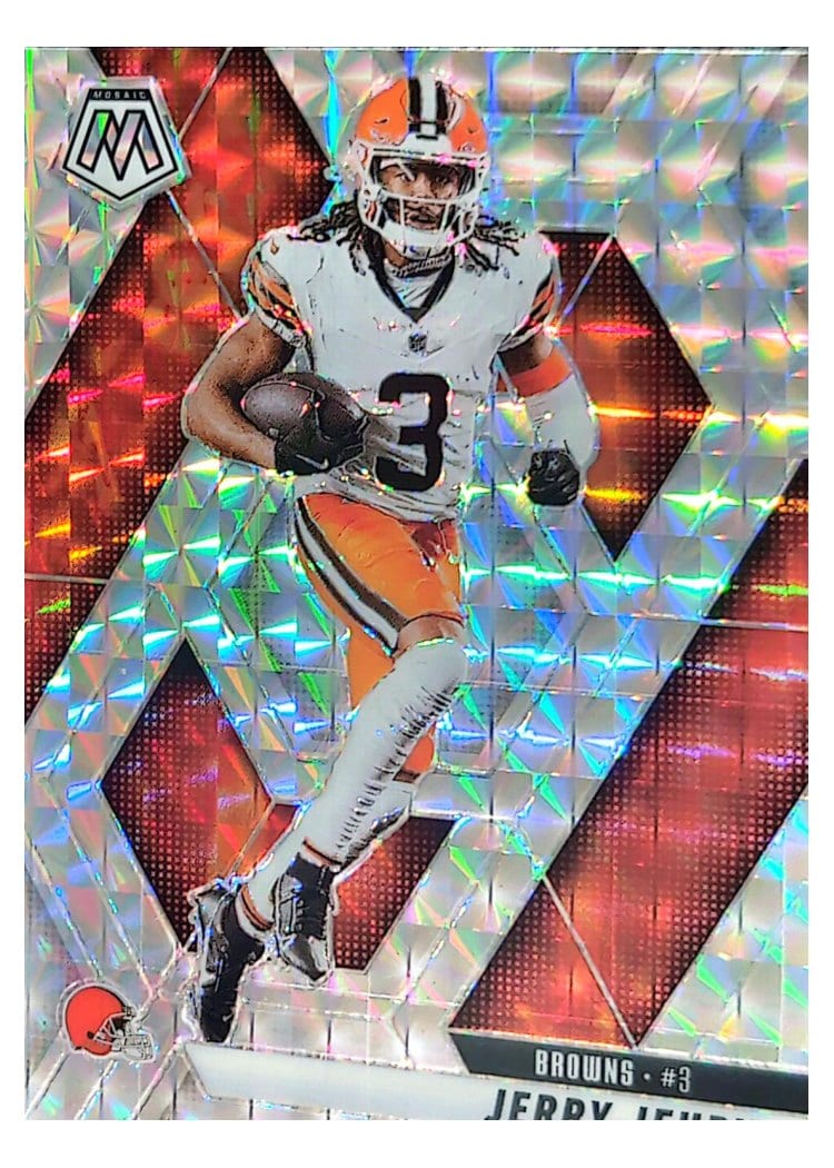 2025 Panini Mosaic Base Set Jerry Jeudy #83 card