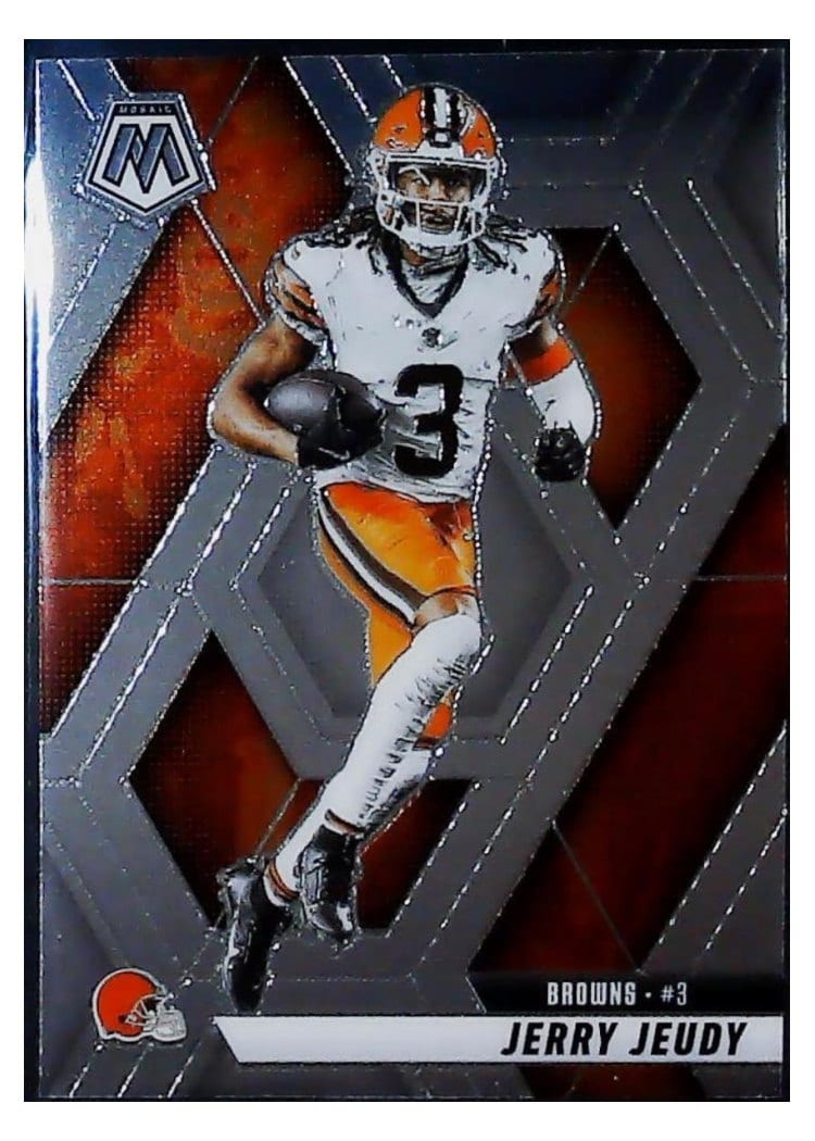 2025 Panini Mosaic Base Set Jerry Jeudy #83 card