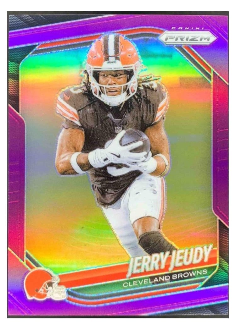 2025 Panini Prizm Base Set Jerry Jeudy #146 card