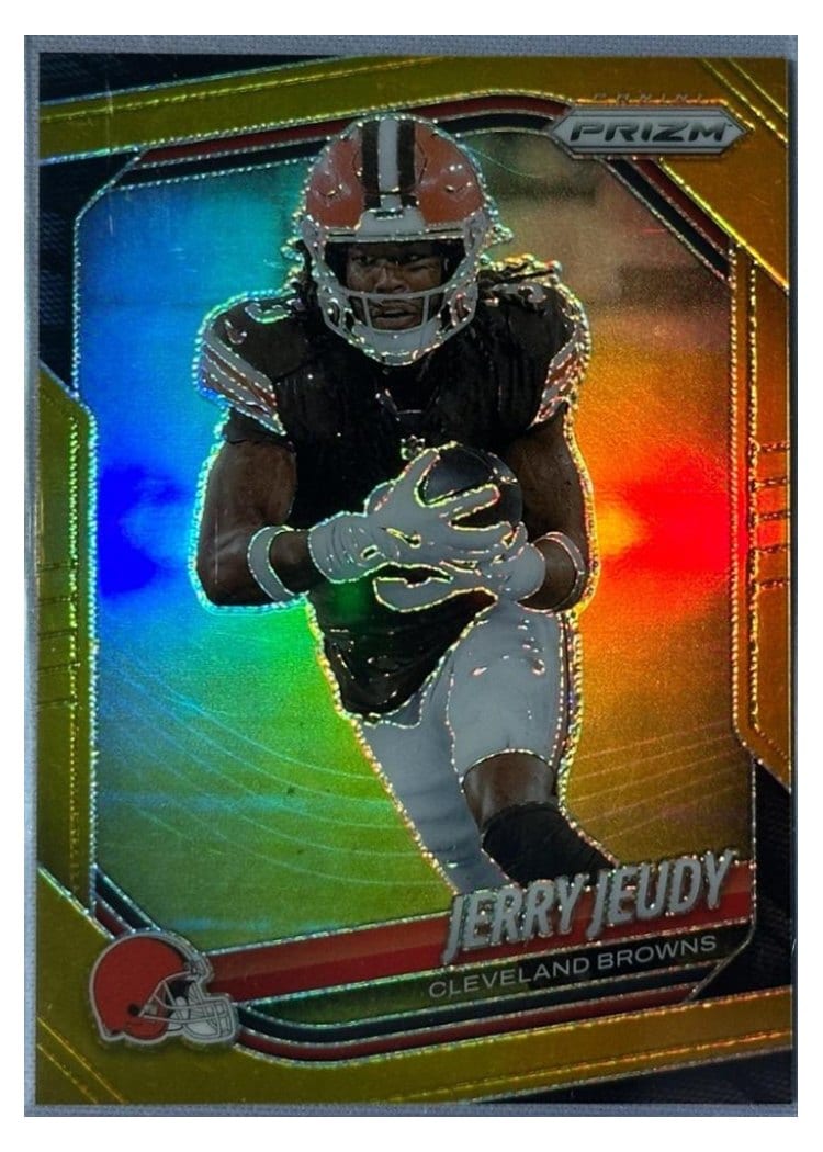 2025 Panini Prizm Base Set Jerry Jeudy #146 card