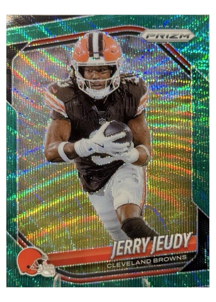 2025 Panini Prizm Base Set Jerry Jeudy #146 card