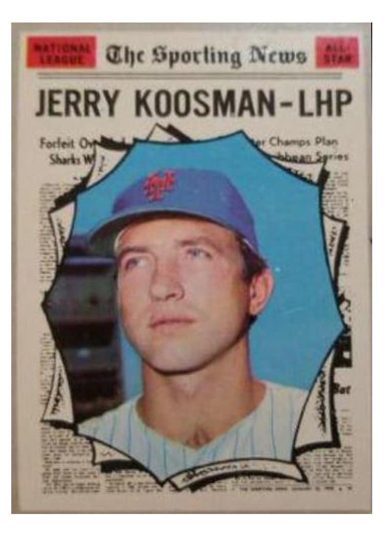 1970 Topps Jerry Koosman #468 card