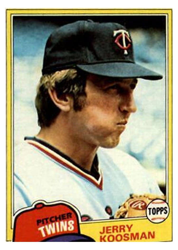 1981 Topps Jerry Koosman #476 card
