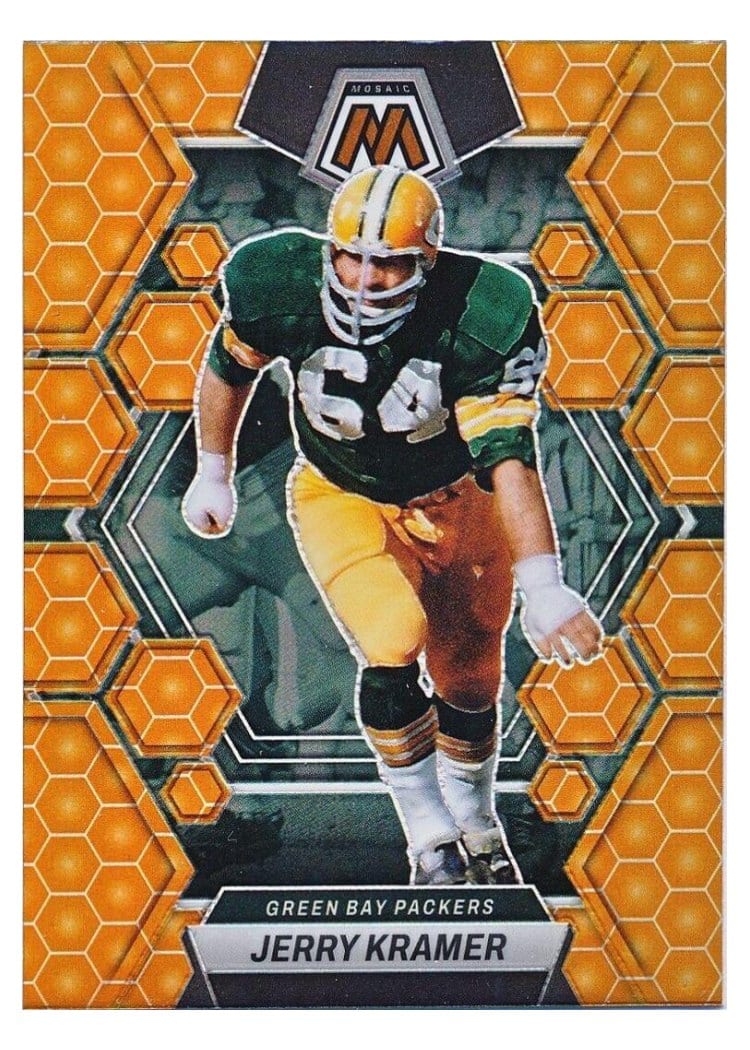 2023 Panini Mosaic Base Set Jerry Kramer #87 card