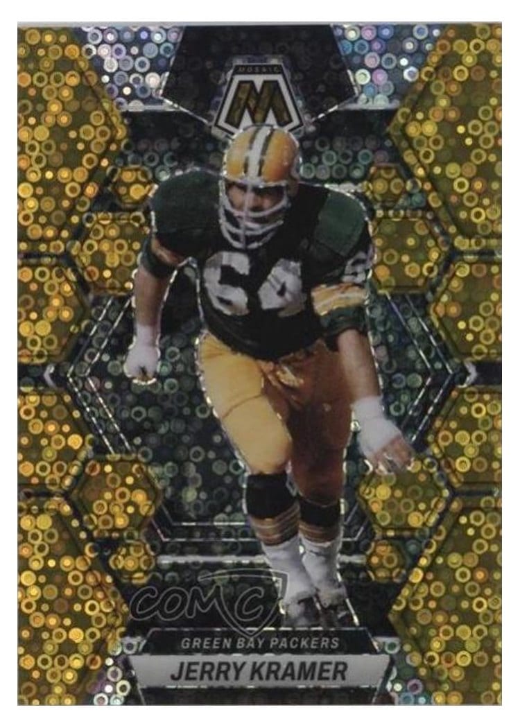 2023 Panini Mosaic Base Set Jerry Kramer #87 card