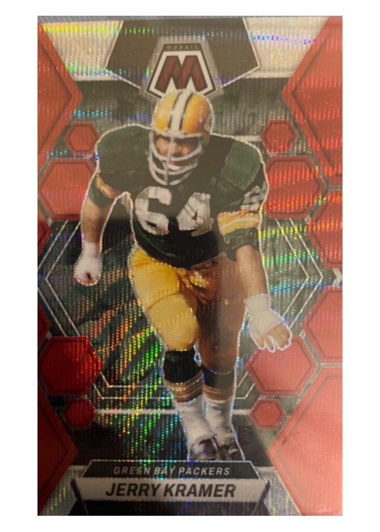 2023 Panini Mosaic Base Set Jerry Kramer #87 card