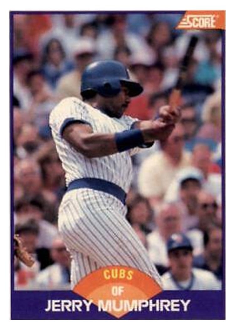 1989 Score Jerry Mumphrey #288 card