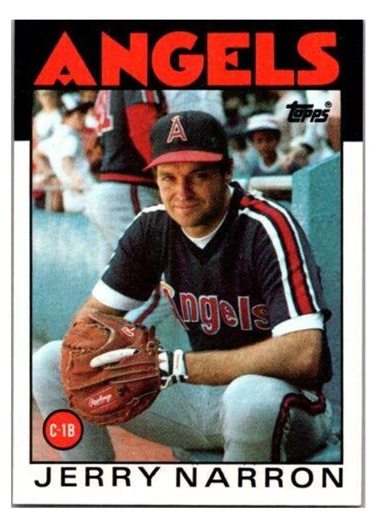 1986 Topps Jerry Narron #543 card