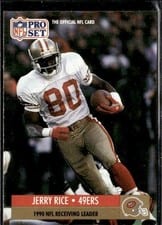 1991 Pro Set Jerry Rice #11 card