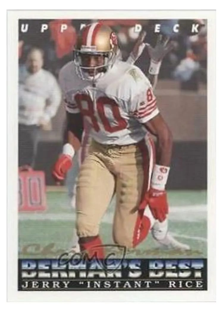 1993 Upper Deck Jerry Rice #433 card