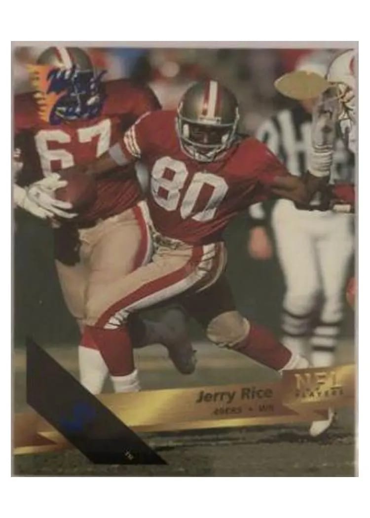 1993 Wild Card Jerry Rice #4 card