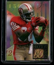 1994 Ultra Flair Hot Numbers Jerry Rice #9 card