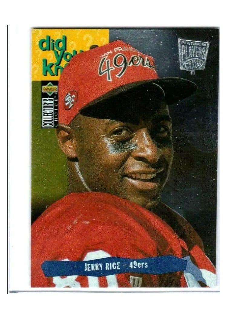 1995 Collector's Choice Jerry Rice #36 card