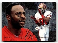 1995 Fleer Flair Preview Jerry Rice #27 card