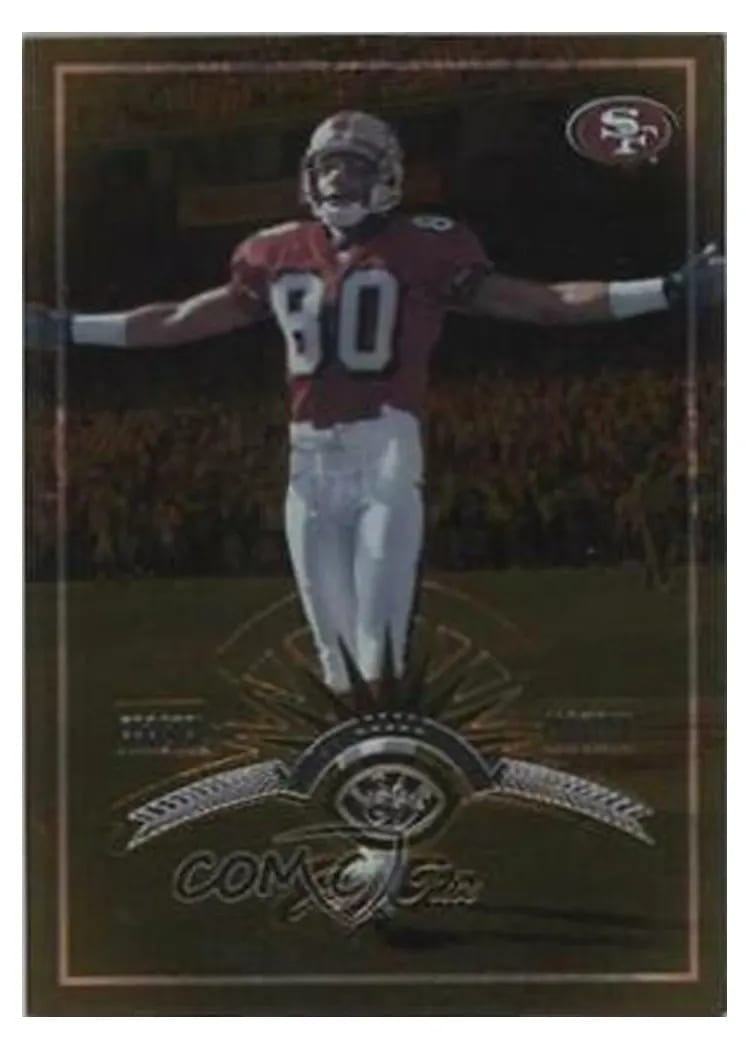 1997 Leaf Jerry Rice #8 card