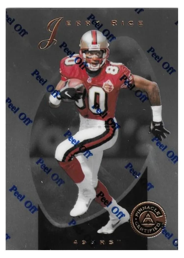 1997 Pinnacle Certified Jerry Rice #9 card
