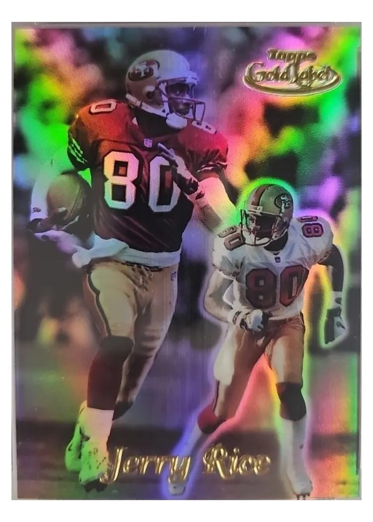 1999 Topps Gold Label Jerry Rice #60 card