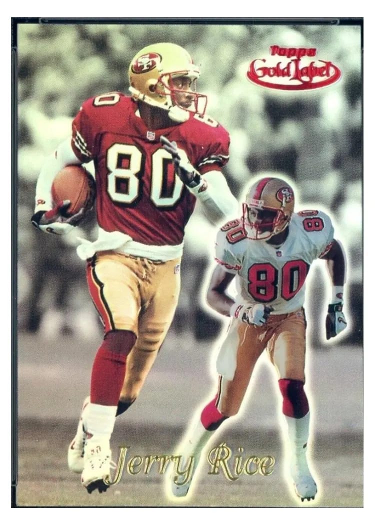 1999 Topps Gold Label Jerry Rice #60 card