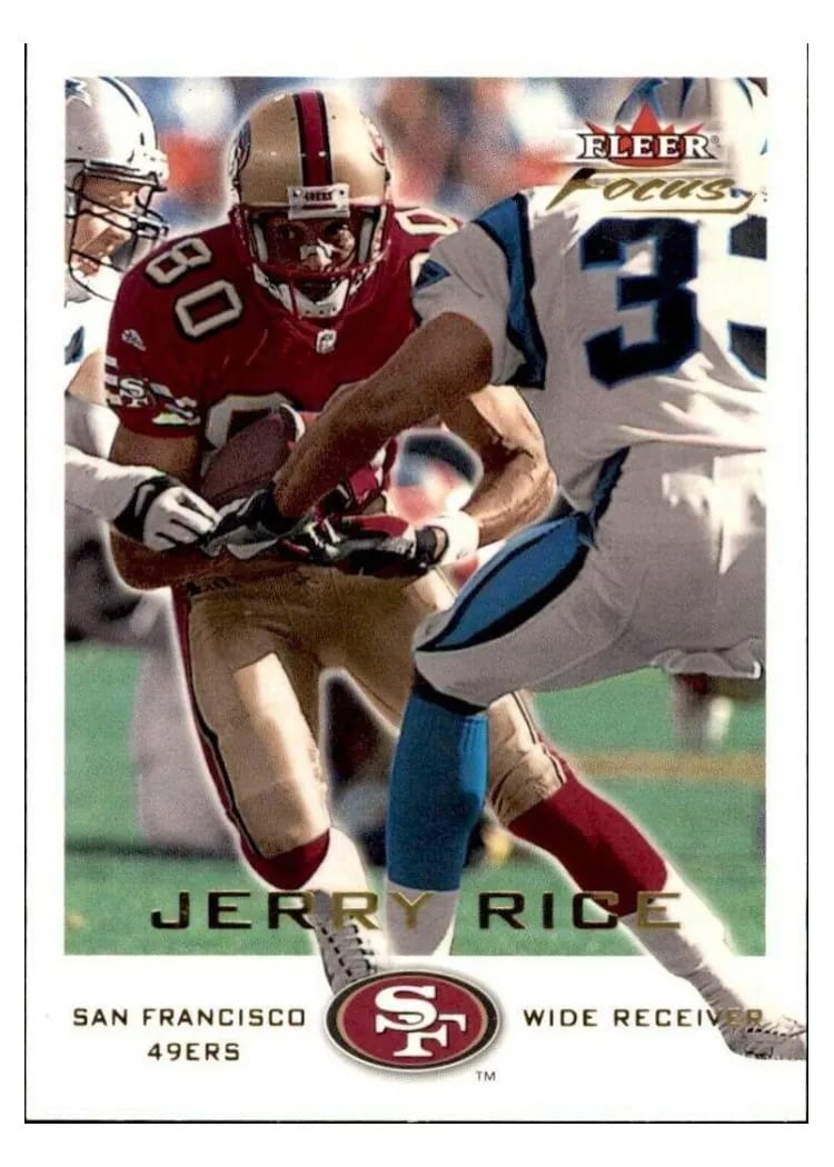 2000 Fleer Focus Jerry Rice #44 card