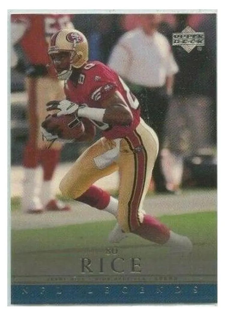 2000 Upper Deck Legends Jerry Rice #69 card