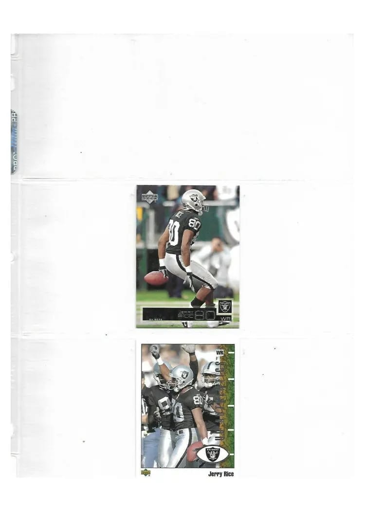 2002 Upper Deck Authentics Jerry Rice #62 card