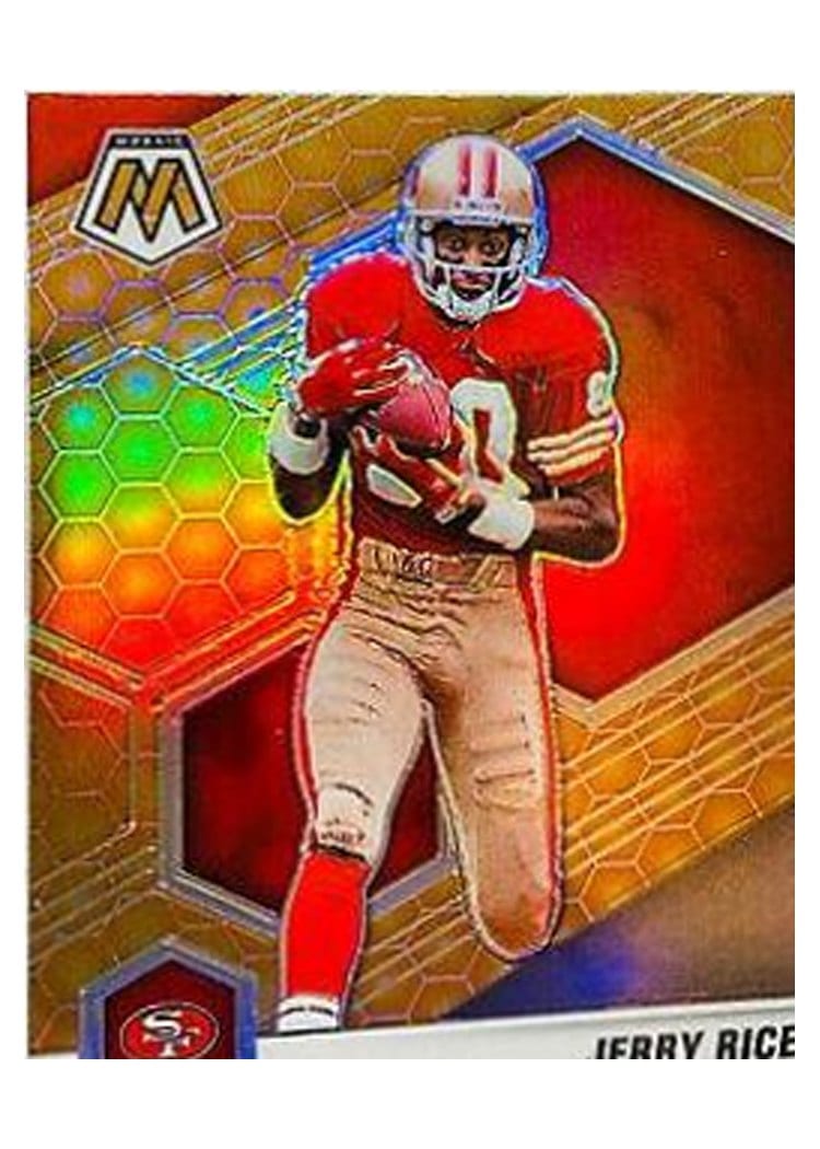 2021 Panini Mosaic Base Set Jerry Rice Honeycomb #175 card