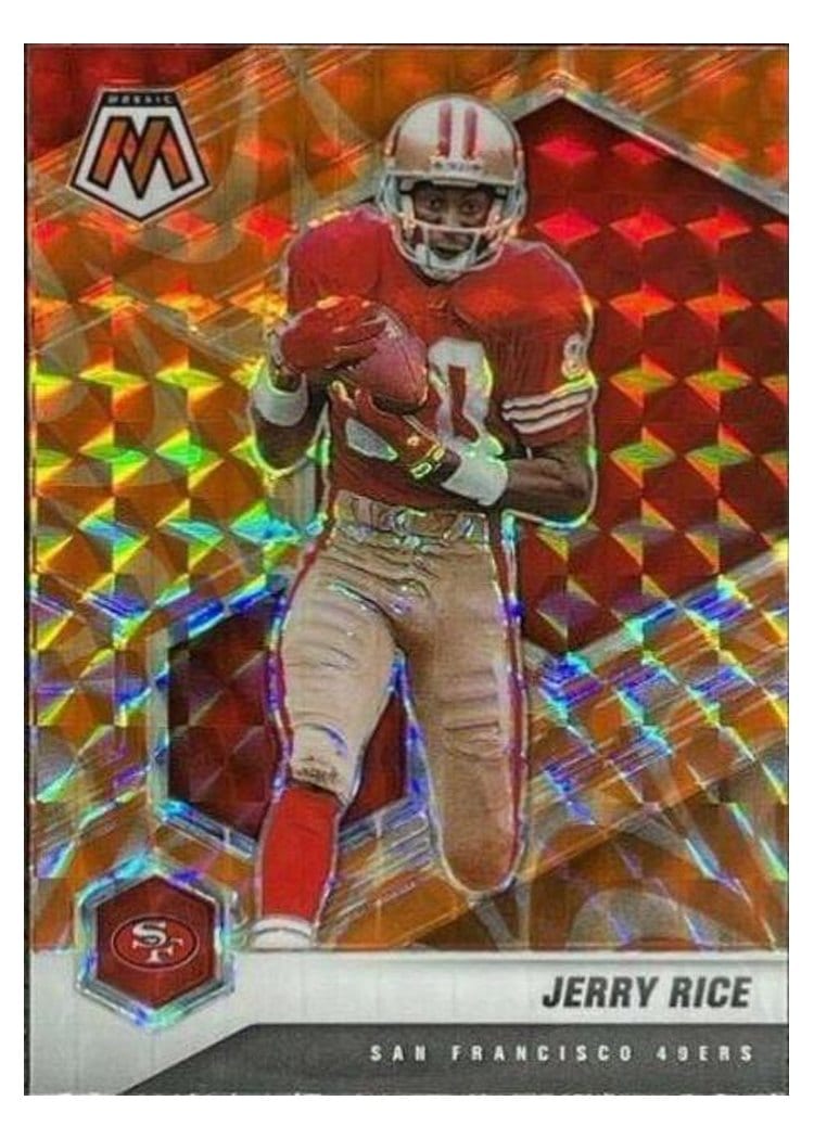 2021 Panini Mosaic Base Set Jerry Rice #175 card