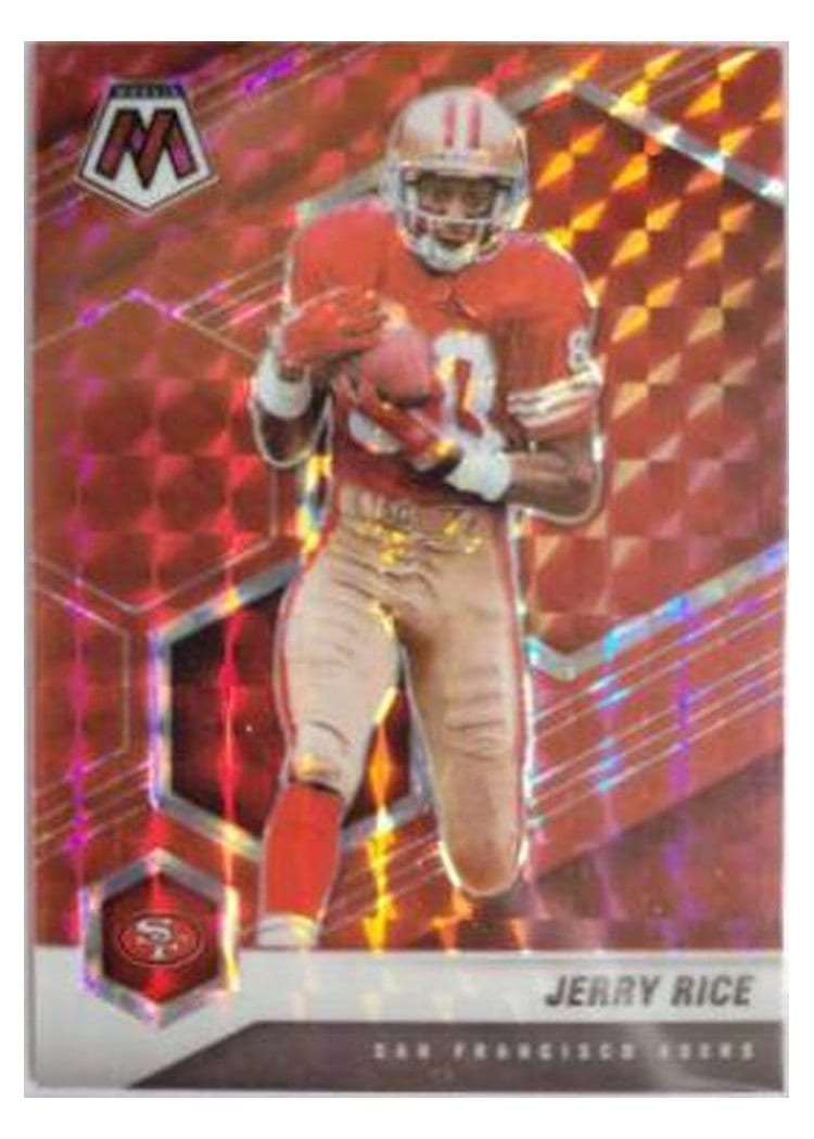 2021 Panini Mosaic Base Set Jerry Rice #175 card
