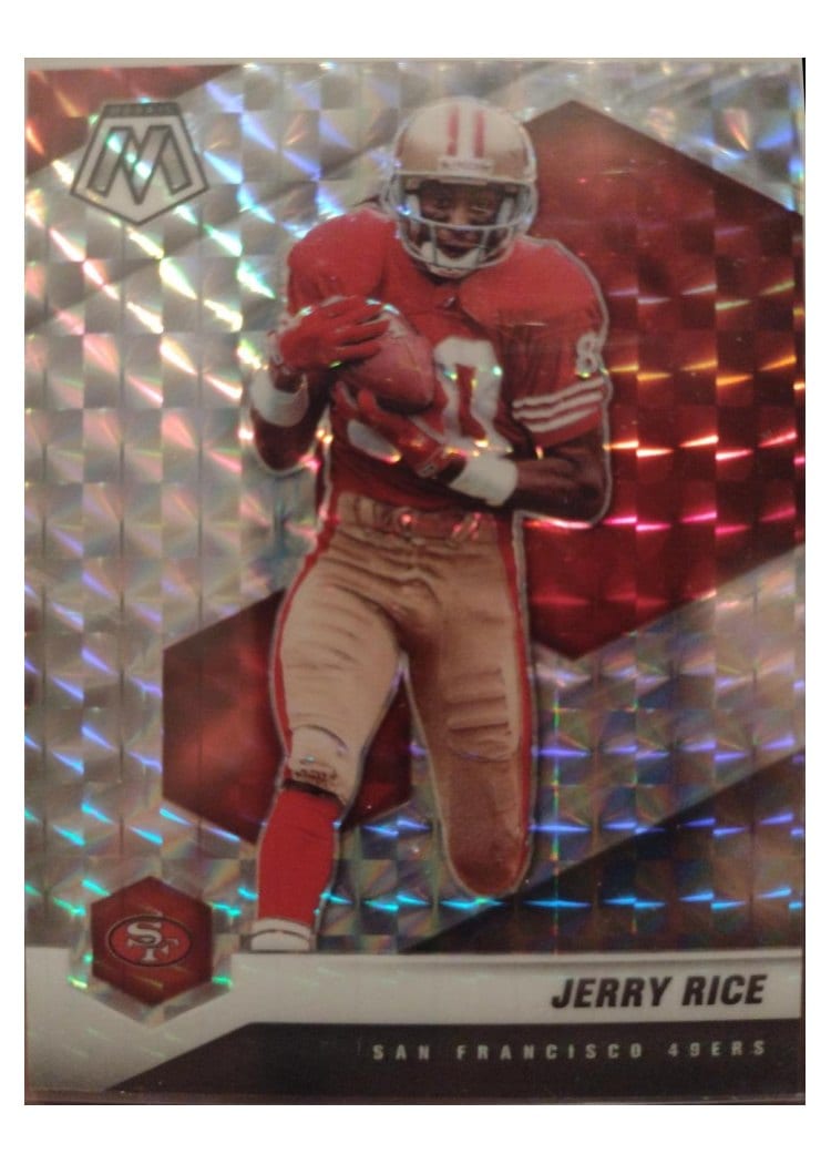 2021 Panini Mosaic Base Set Jerry Rice #175 card