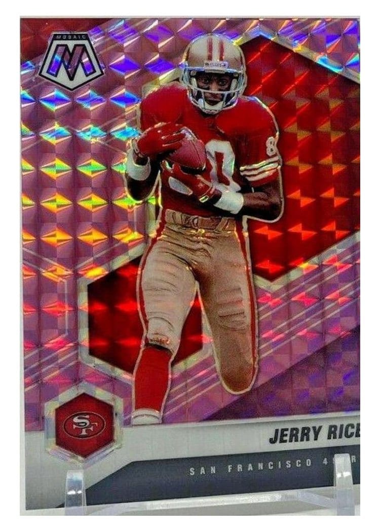 2021 Panini Mosaic Base Set Jerry Rice #175 card