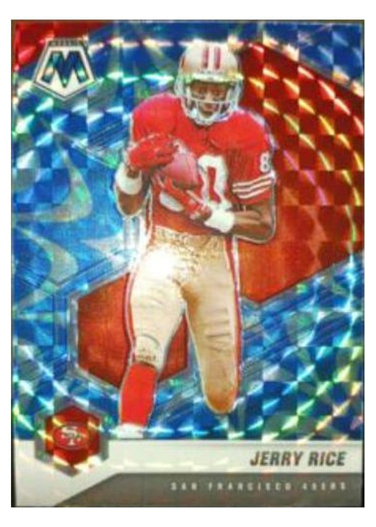 2021 Panini Mosaic Base Set Jerry Rice #175 card