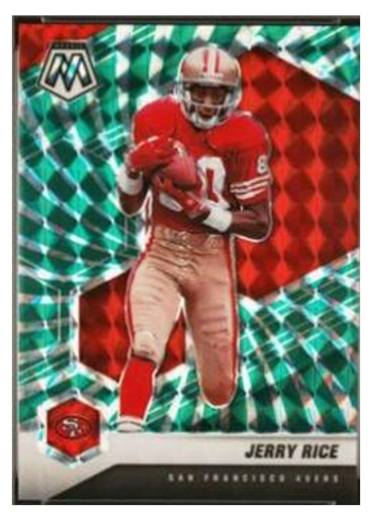 2021 Panini Mosaic Base Set Jerry Rice #175 card