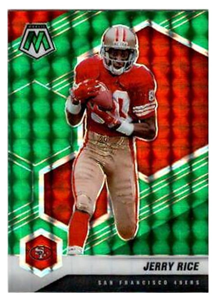 2021 Panini Mosaic Base Set Jerry Rice #175 card