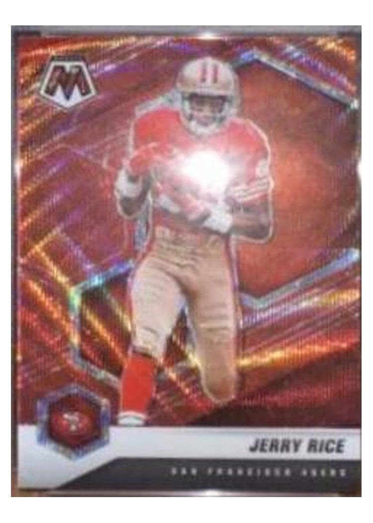 2021 Panini Mosaic Base Set Jerry Rice #175 card