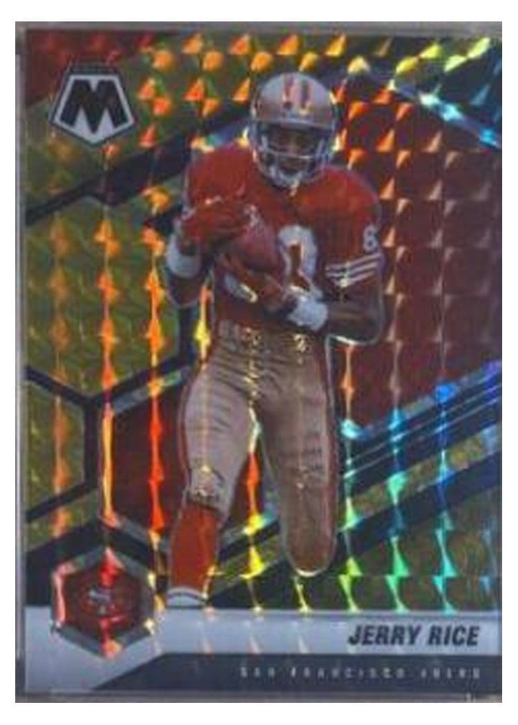 2021 Panini Mosaic Base Set Jerry Rice #175 card