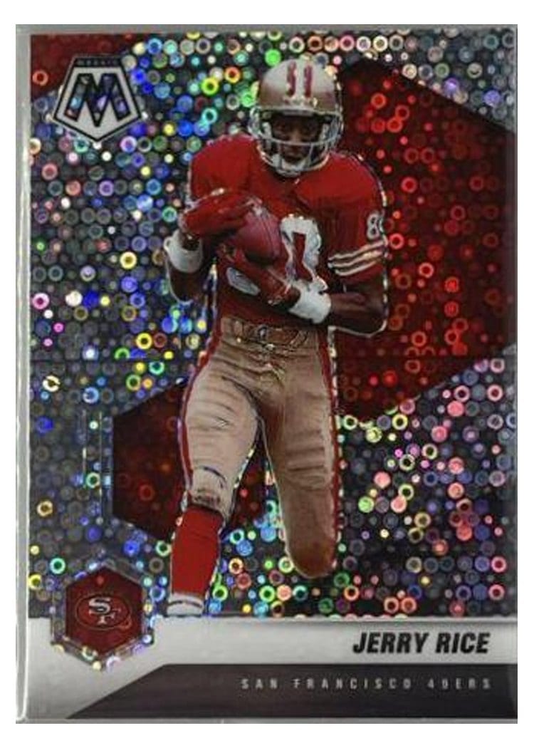 2021 Panini Mosaic Base Set Jerry Rice #175 card