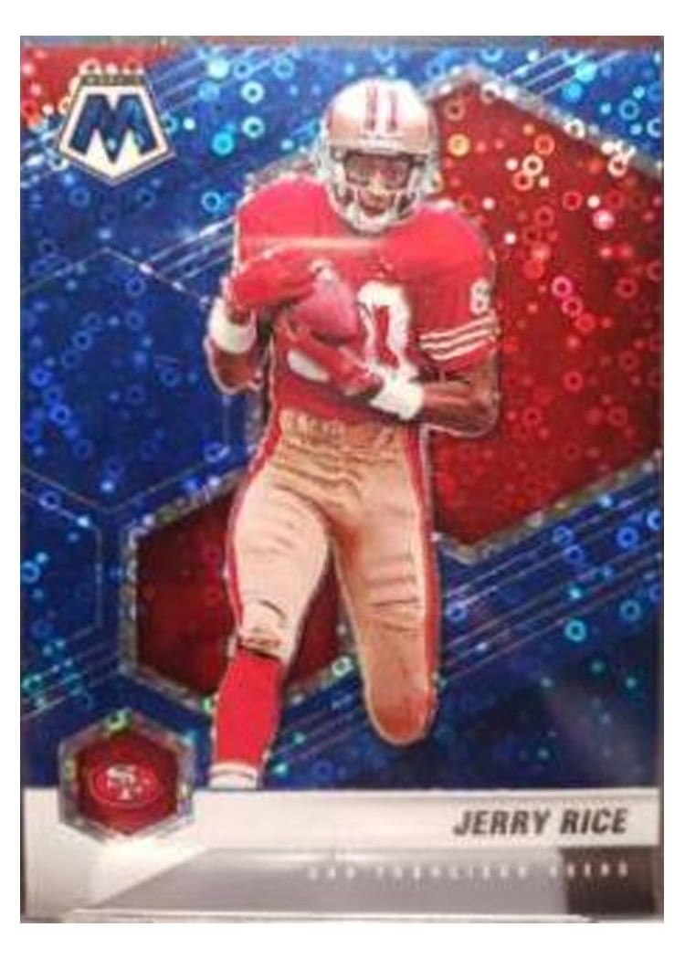 2021 Panini Mosaic Base Set Jerry Rice #175 card