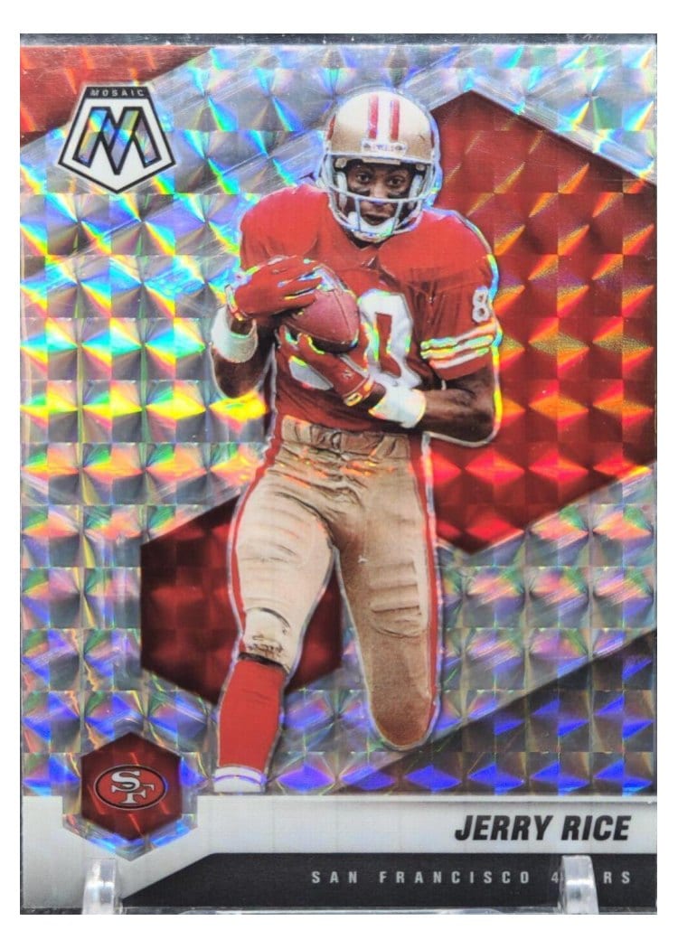 2021 Panini Mosaic Base Set Jerry Rice #295 card