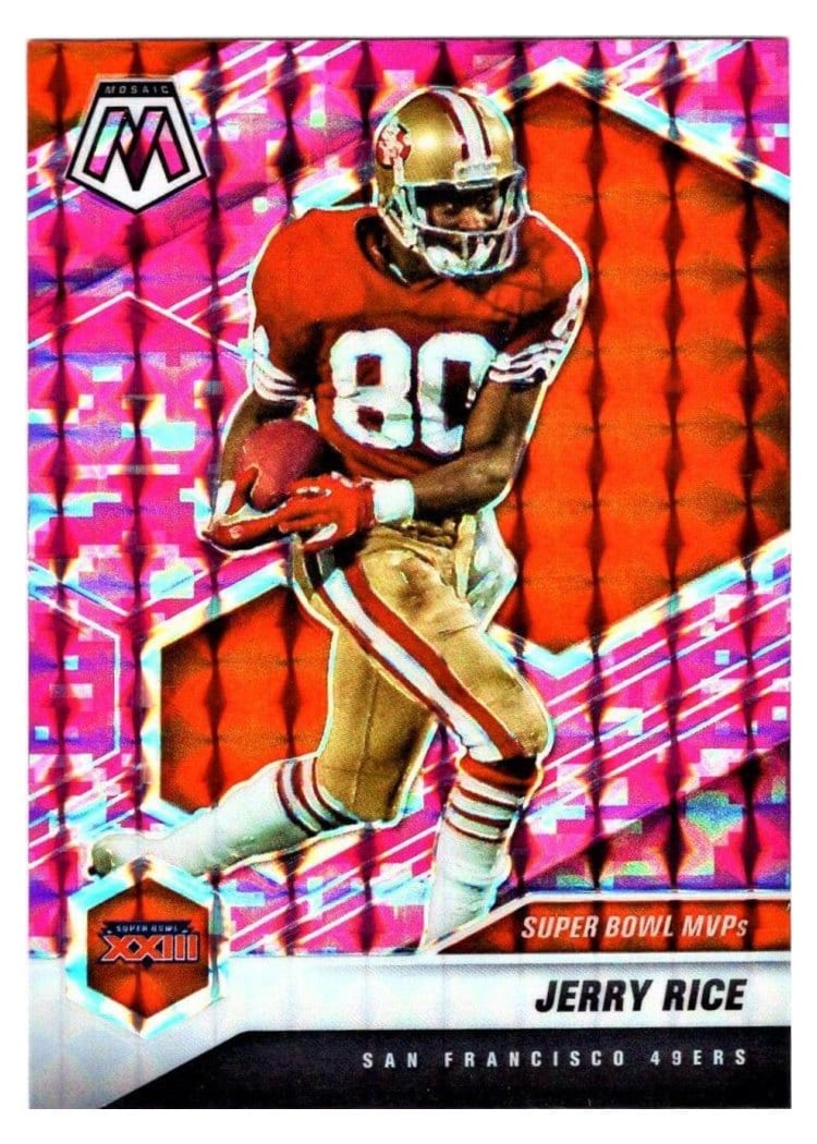 2021 Panini Mosaic Base Set Jerry Rice #295 card