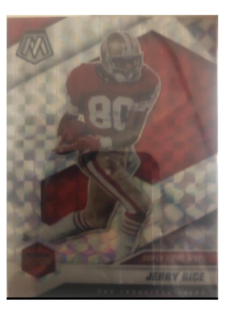 2021 Panini Mosaic Base Set Jerry Rice #295 card