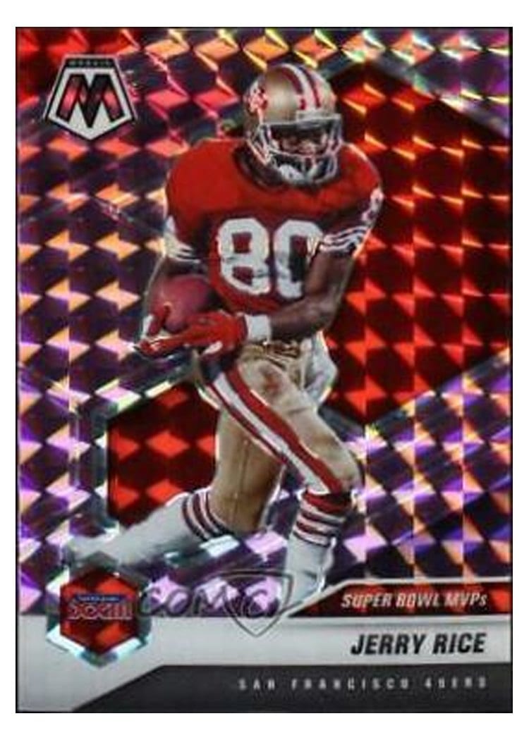 2021 Panini Mosaic Base Set Jerry Rice #295 card